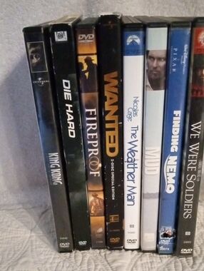 Wanted - Black DVD Spine | Movie DVD